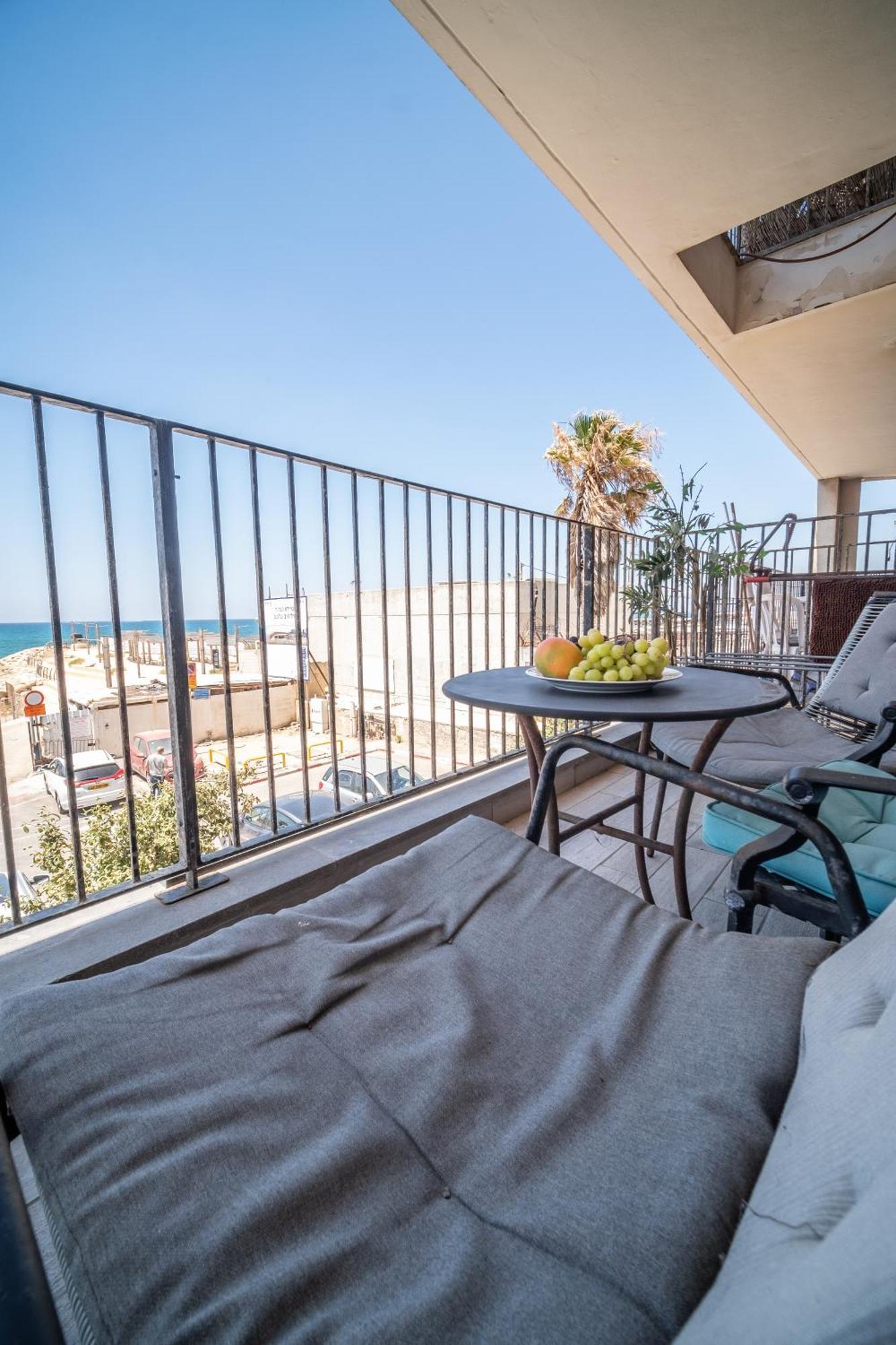 Ferienwohnung Bat Galim Full Sea View Balcony By Sea N' Rent Haifa Exterior foto